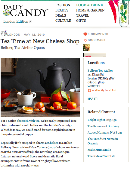 DailyCandy - Bye-Bye, Builder's Tea. Hello, Bellocq