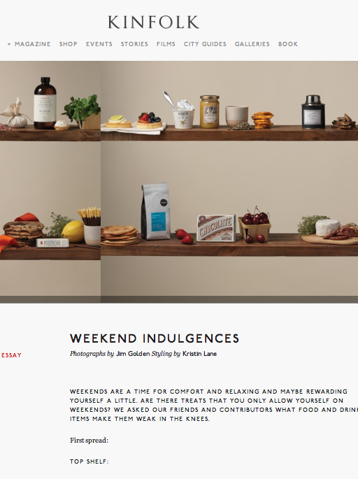 Kinfolk - Weekend Indulgences