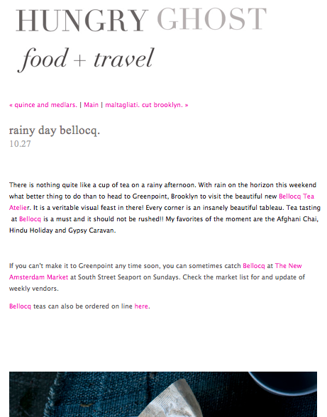 Hungry Ghost - Rainy Day Bellocq