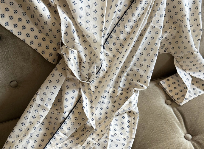 Kimono Chloé Bleu