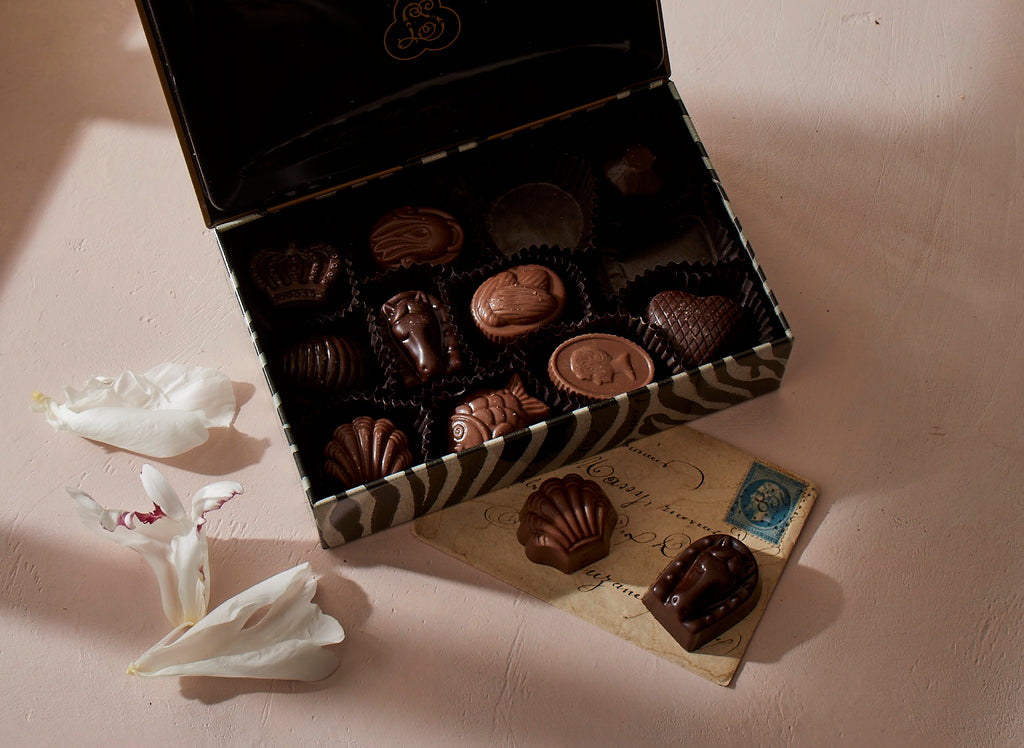 Louis Sherry,  Zebra Chocolates