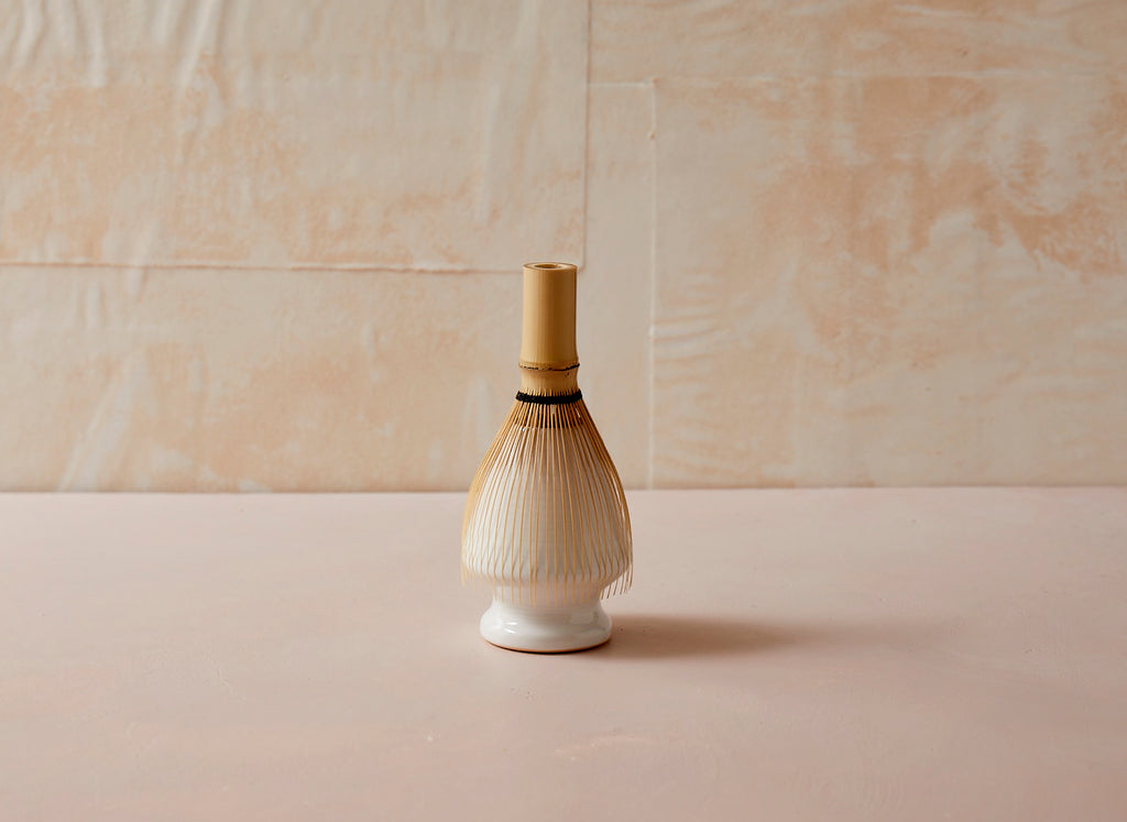 White Chasen Naoshi (Matcha Whisk Holder)