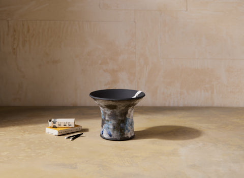 Mariner Ceramic Candle Holder