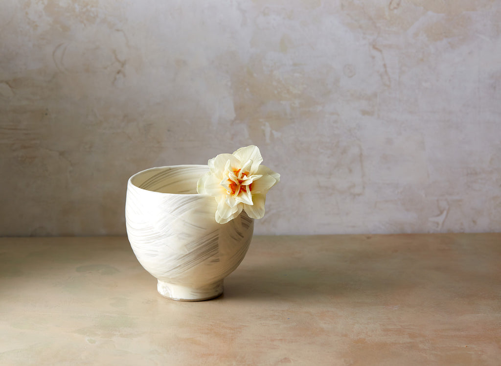 White Potter's Bowl